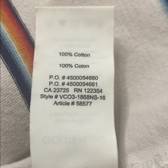 NWOT Golden by TNA striped tshirt short sleeves - Picture 3 of 4